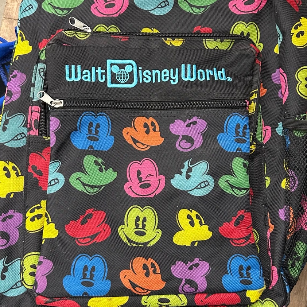 Disney Full Size Backpack Euc - image 3